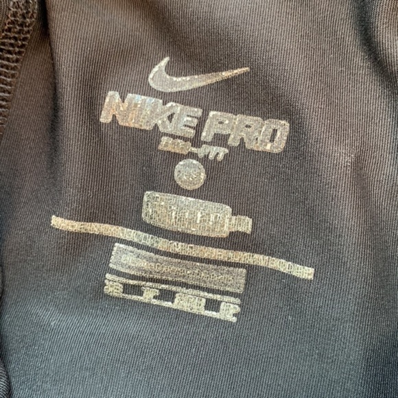 Nike Pro Dri-Fit Black Athletic Leggings - Picture 7 of 7